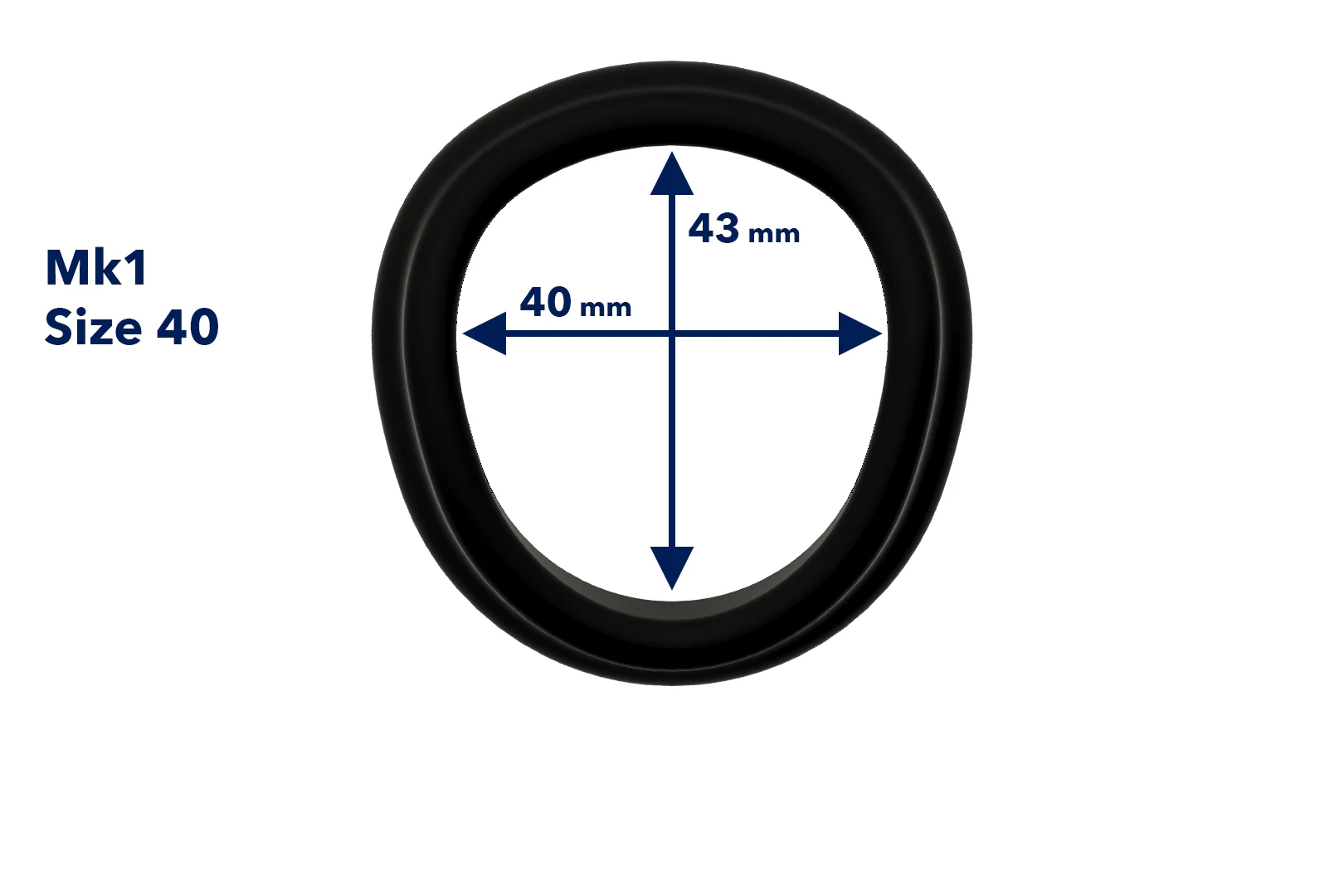 Mk1 Cock Ring (Black) - Image 7