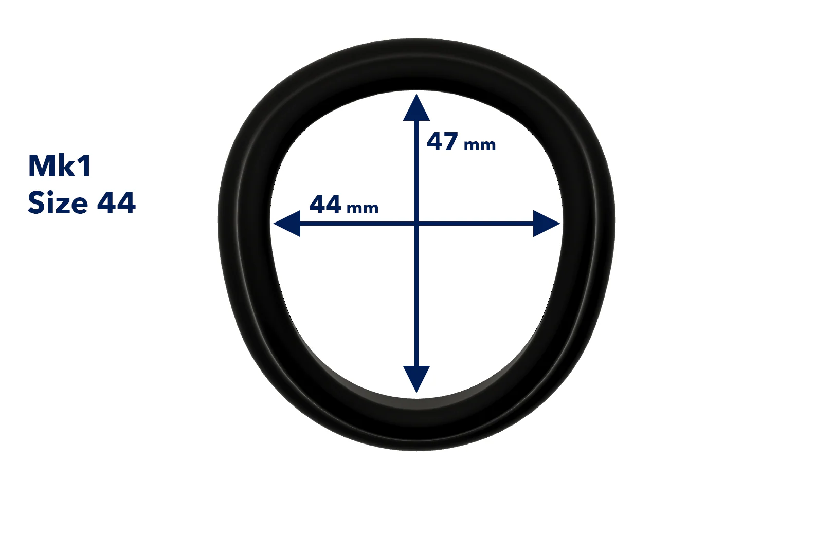Mk1 Cock Ring (Black) - Image 9